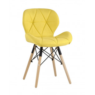 Бон рогожка желтый