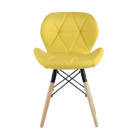 Бон рогожка желтый