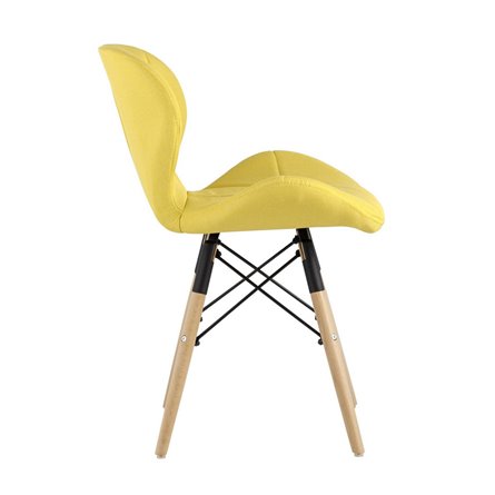 Бон рогожка желтый