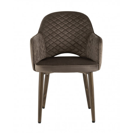 Венера диамант велюр коричневый мебельная ткань велюр