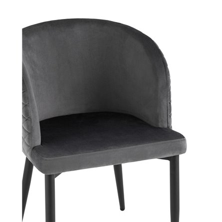 Оскар велюр серый мебельная ткань велюр