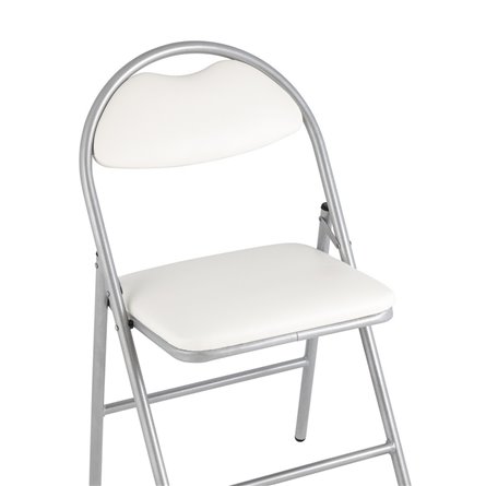 TopChairs ST-CYBER 8 белый/черный эко.кожа крестовина пластик