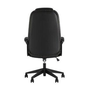 TopChairs ST-CYBER 8 черный/желтый эко.кожа крестовина пластик
