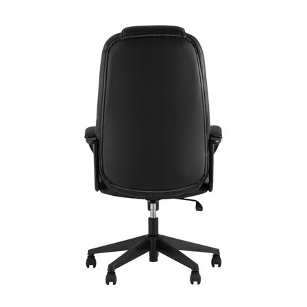 TopChairs ST-CYBER 8 черный/салатовый эко.кожа крестовина пластик