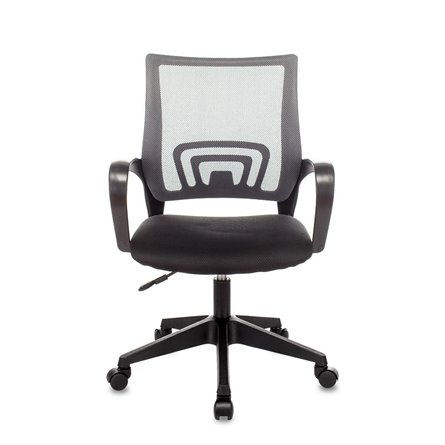 TopChairs ST-Basic офисное сетка/ткань темно-серый крестовина пластик механизм Пиастра