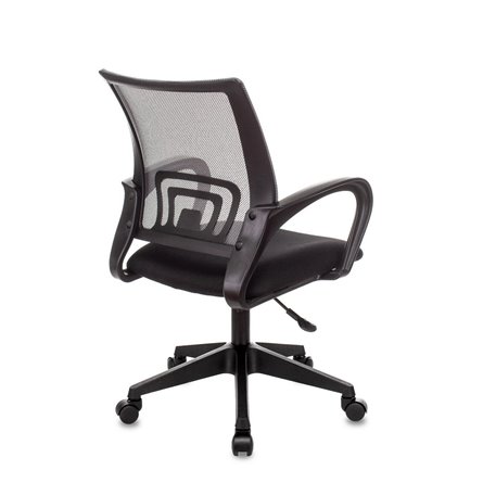 TopChairs ST-Basic офисное сетка/ткань темно-серый крестовина пластик механизм Пиастра