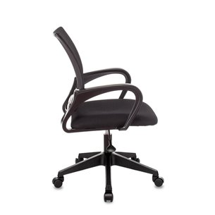 TopChairs ST-Basic офисное сетка/ткань черный крестовина пластик механизм Пиастра