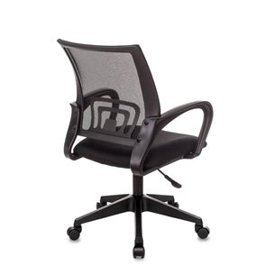 TopChairs ST-Basic офисное сетка/ткань черный крестовина пластик механизм Пиастра