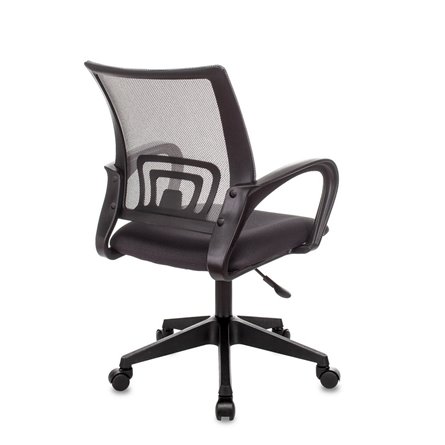 TopChairs ST-Basic офисное сетка/ткань серый крестовина пластик механизм Пиастра