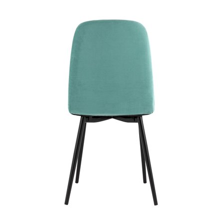 Easy велюр мятный ножки металл черные