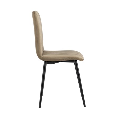 Easy велюр капучино ножки металл черные