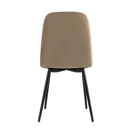 Easy велюр капучино ножки металл черные