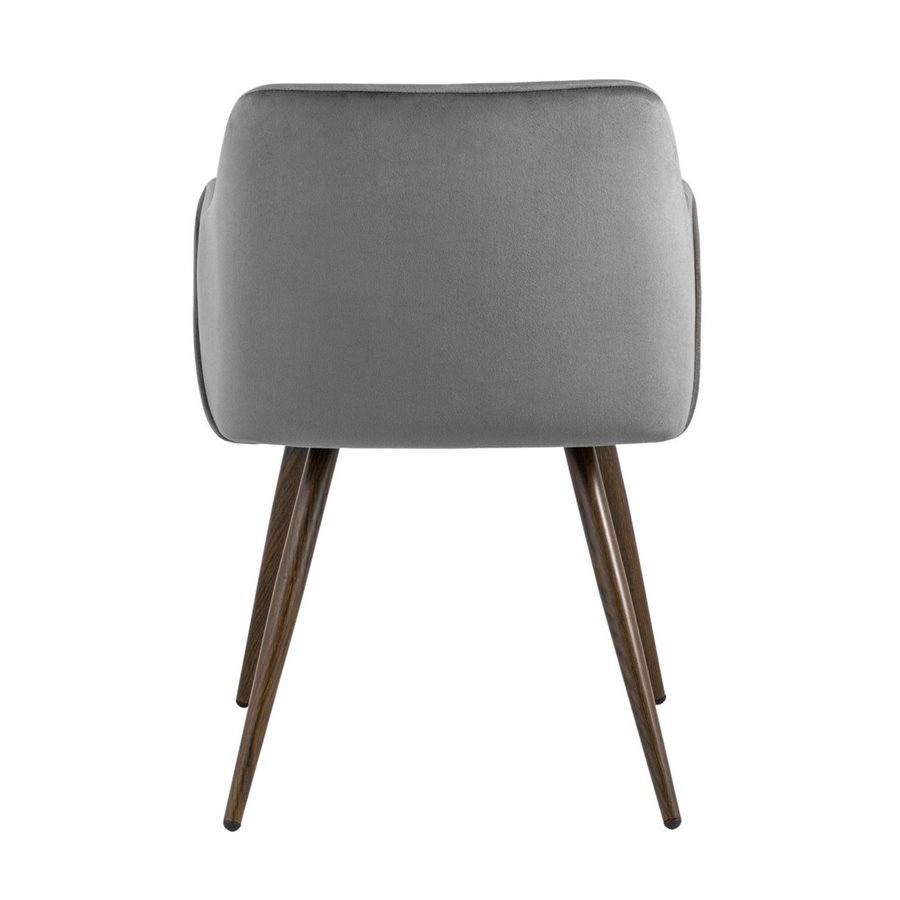 Easy велюр пыльно-голубой ножки металл черные