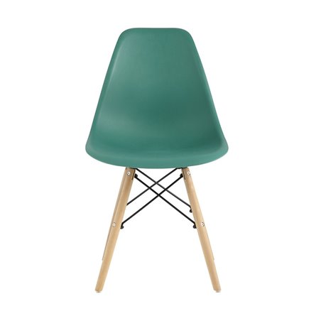 Style DSW серо-зеленый пластиковый, металл, натуральный массив бука