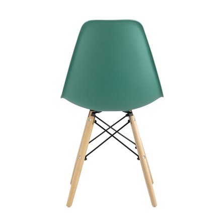 Style DSW серо-зеленый пластиковый, металл, натуральный массив бука