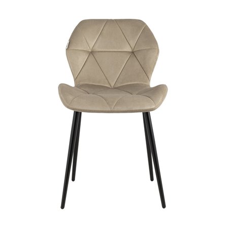 Эдвин велюр капучино ножки металлические