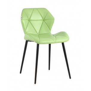 Эдвин экокожа салатовый ножки металлические
