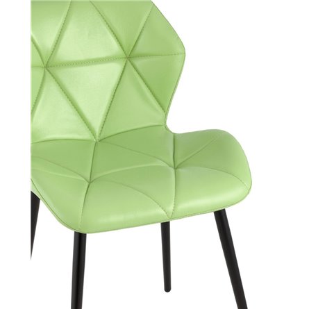 Эдвин экокожа салатовый ножки металлические