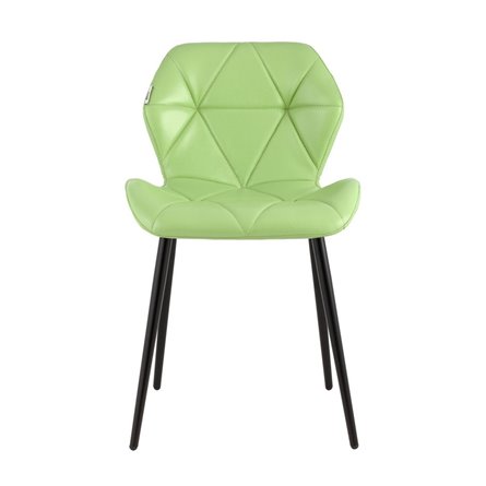 Эдвин экокожа салатовый ножки металлические