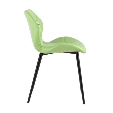 Эдвин экокожа салатовый ножки металлические