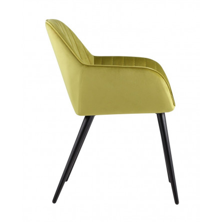 Кристи зеленое мягкое обивка велюр