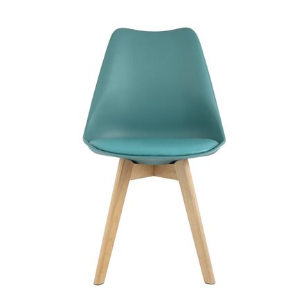 FRANKFURT морской, каркас массив бука, спинка качественный пластик, обивка сиденья экокожа