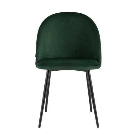 Фолио велюр зелёный ножки металл черные