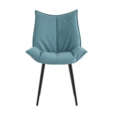 обеденный для кухни Осло велюр пыльно-голубой