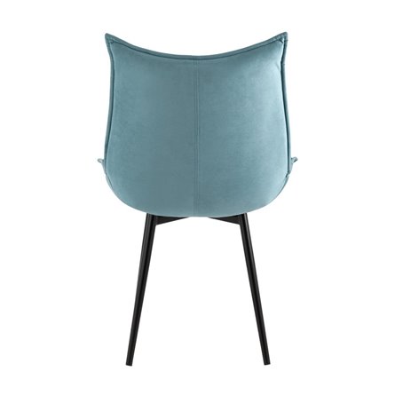 обеденный для кухни Осло велюр пыльно-голубой