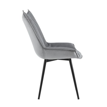 обеденный для кухни Осло велюр серый