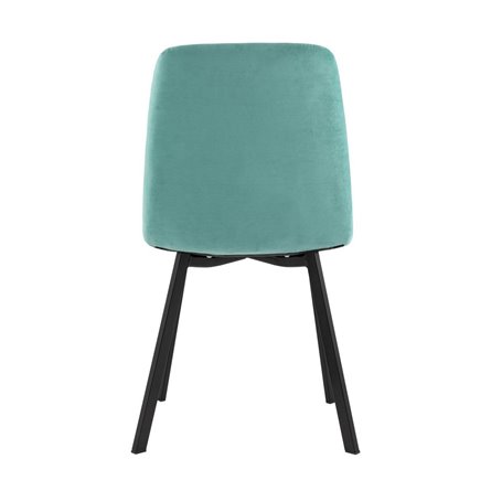 Oliver Square велюр мятный ножки квадратные из металла