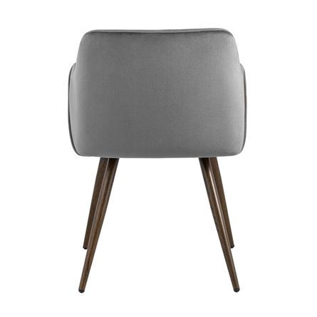 Монарх серый обивка плотная ткань, металлические ножки