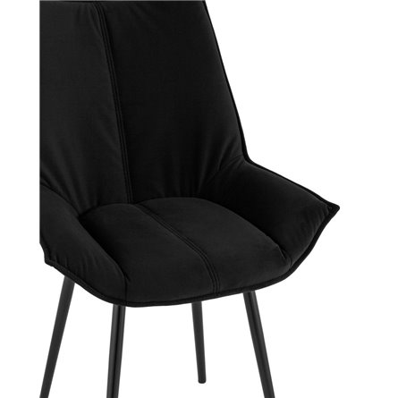 обеденный для кухни Осло велюр черный