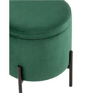 Осло велюр серый белые ножки из металла