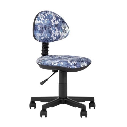 детское УМКА абстракция синий обивка ткань крестовина пластик механизм регулировки высоты