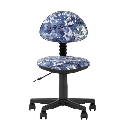 детское УМКА абстракция синий обивка ткань крестовина пластик механизм регулировки высоты