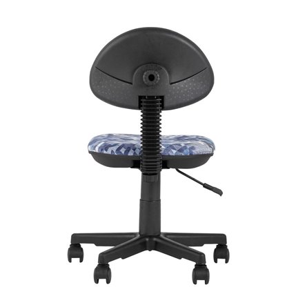 детское УМКА абстракция синий обивка ткань крестовина пластик механизм регулировки высоты