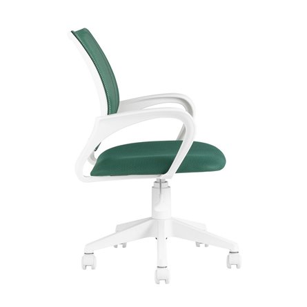офисное TopChairs ST-BASIC-W зеленый TW-04 TW-12 крестовина пластик белый
