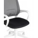 офисное TopChairs ST-BASIC-W серый крестовина пластик белый офисное TopChairs ST-BASIC-W серый крестовина пластик белый