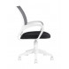 офисное TopChairs ST-BASIC-W серый крестовина пластик белый офисное TopChairs ST-BASIC-W серый крестовина пластик белый