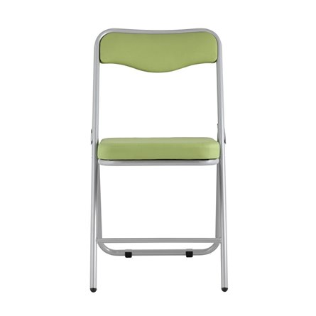 складной Джонни экокожа салатовый каркас металлик