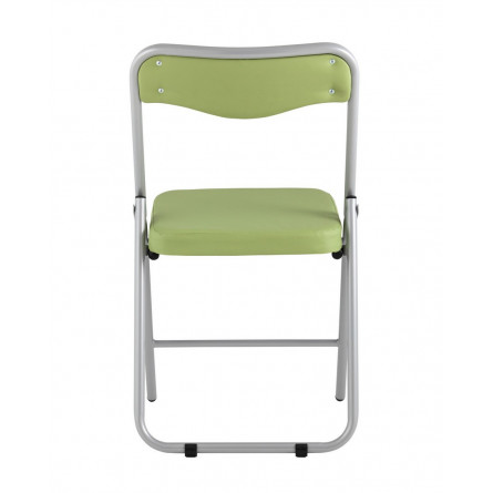 складной Джонни экокожа салатовый каркас металлик