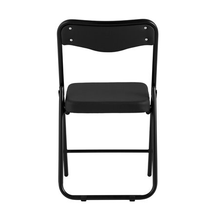 складной Джонни экокожа черный каркас черный матовый