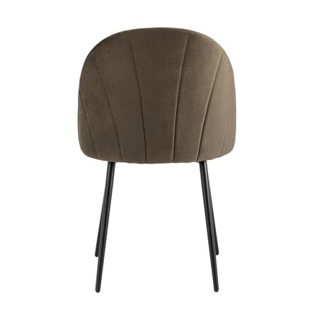 для кухни Логан NEW велюр коричневый металлические ножки