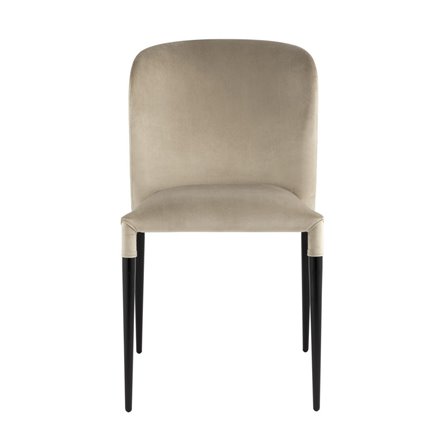 для кухни Лори велюр бежевый ножки металл