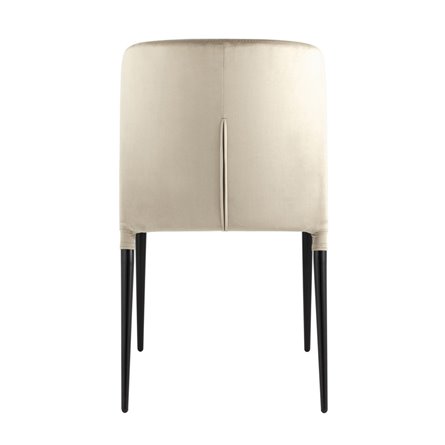 для кухни Лори велюр бежевый ножки металл