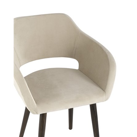 Джанго велюр бежевый ножки металл высота сиденья 60 см Джанго велюр бежевый ножки металл высота сиденья 60 см