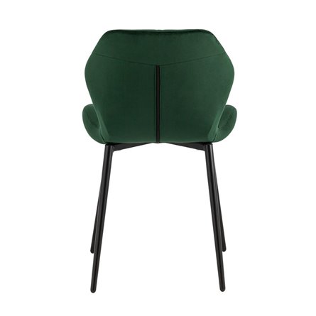 обеденный Эдвин велюр зелёный ножки металлические