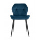обеденный Эдвин велюр синий ножки металлические обеденный Эдвин велюр синий ножки металлические