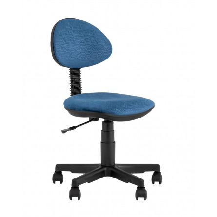 детское УМКА геометрия синий обивка ткань крестовина пластик механизм регулировки высоты